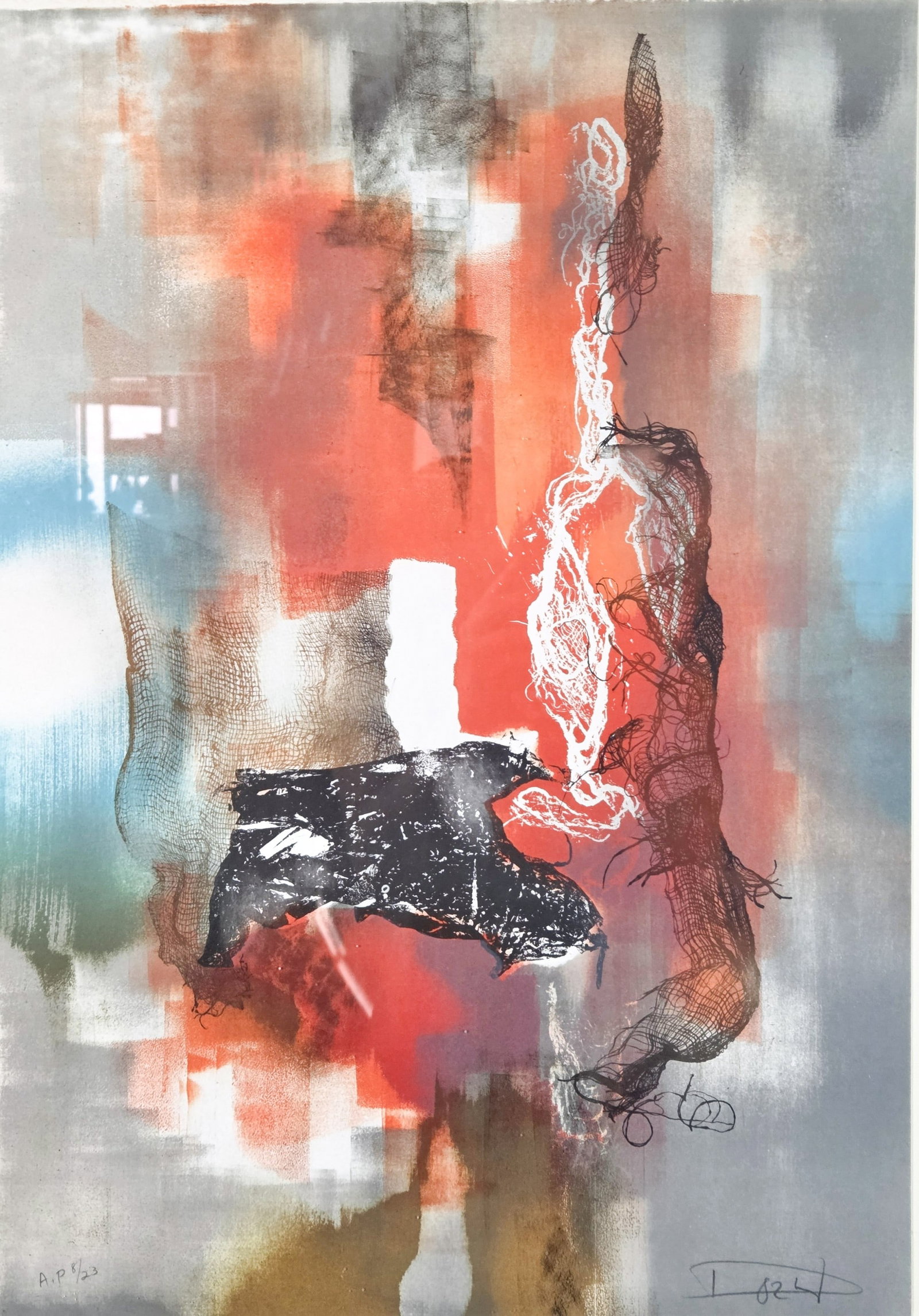 Laszlo Dus, "Echos," 1982. - 2