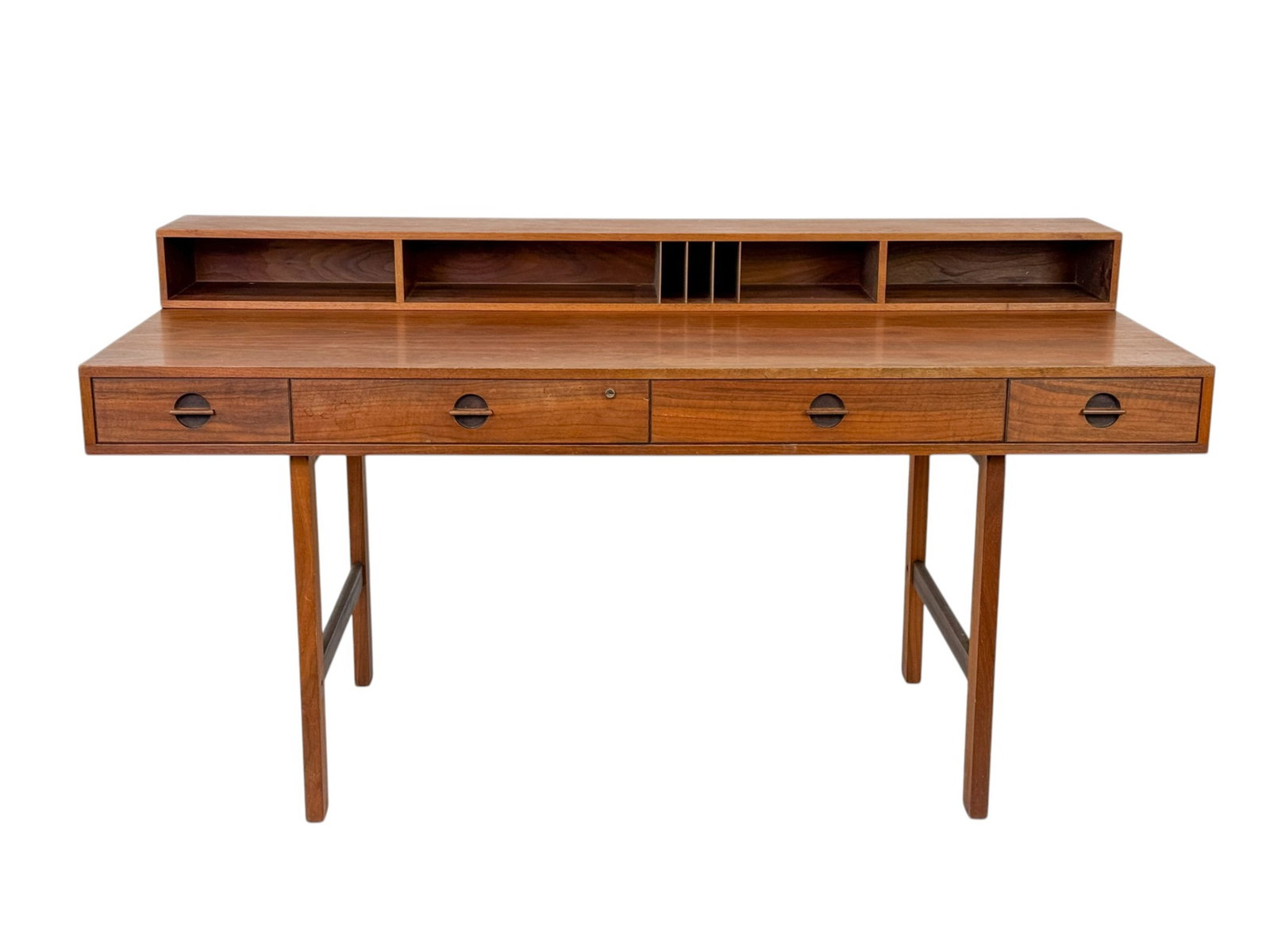 Peter Lovig Nielson teak desk. (1 of 9)