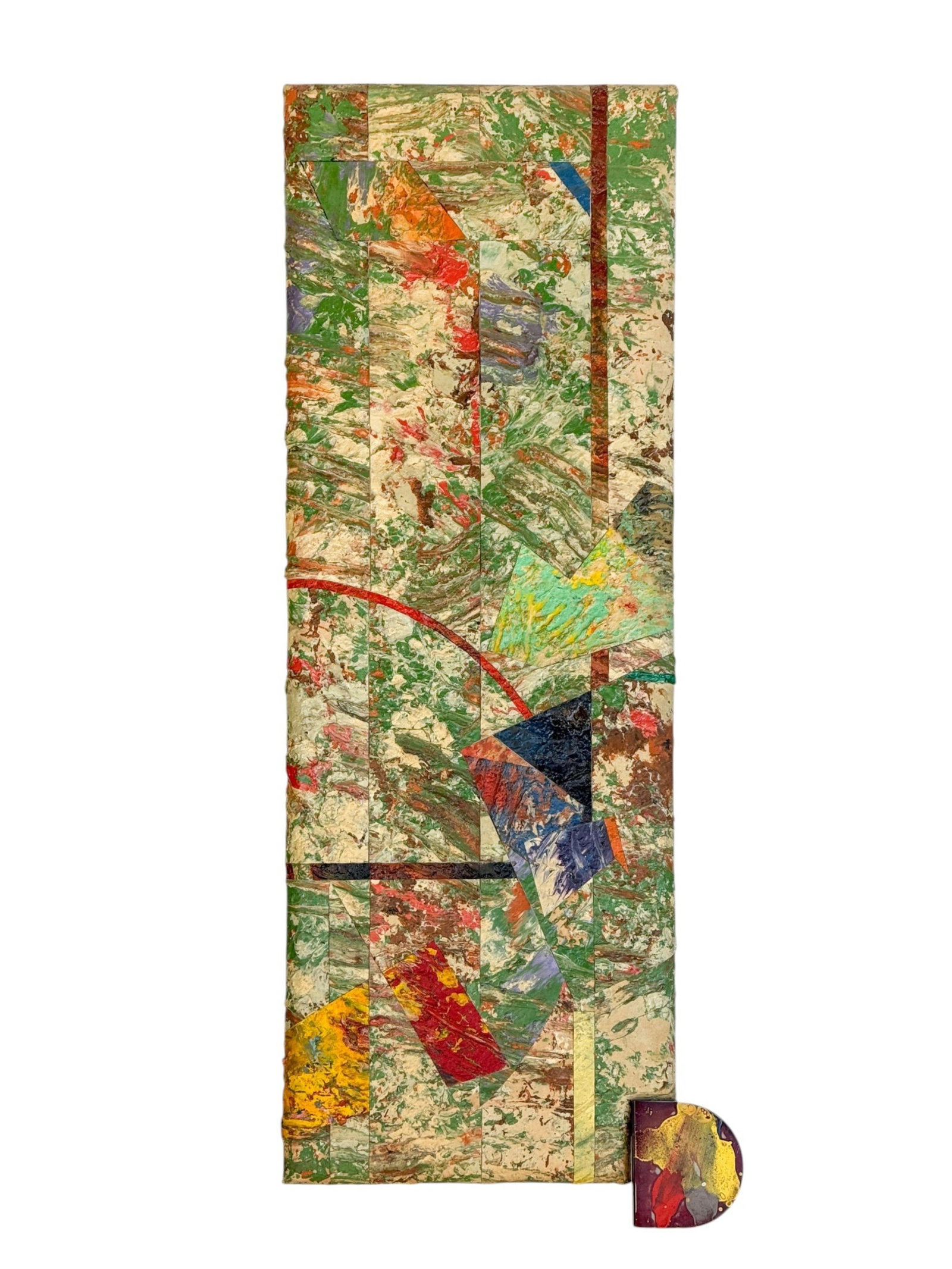 Sam Gilliam, "To Braque with Ovals," 1982, A/C. (1 of 6)