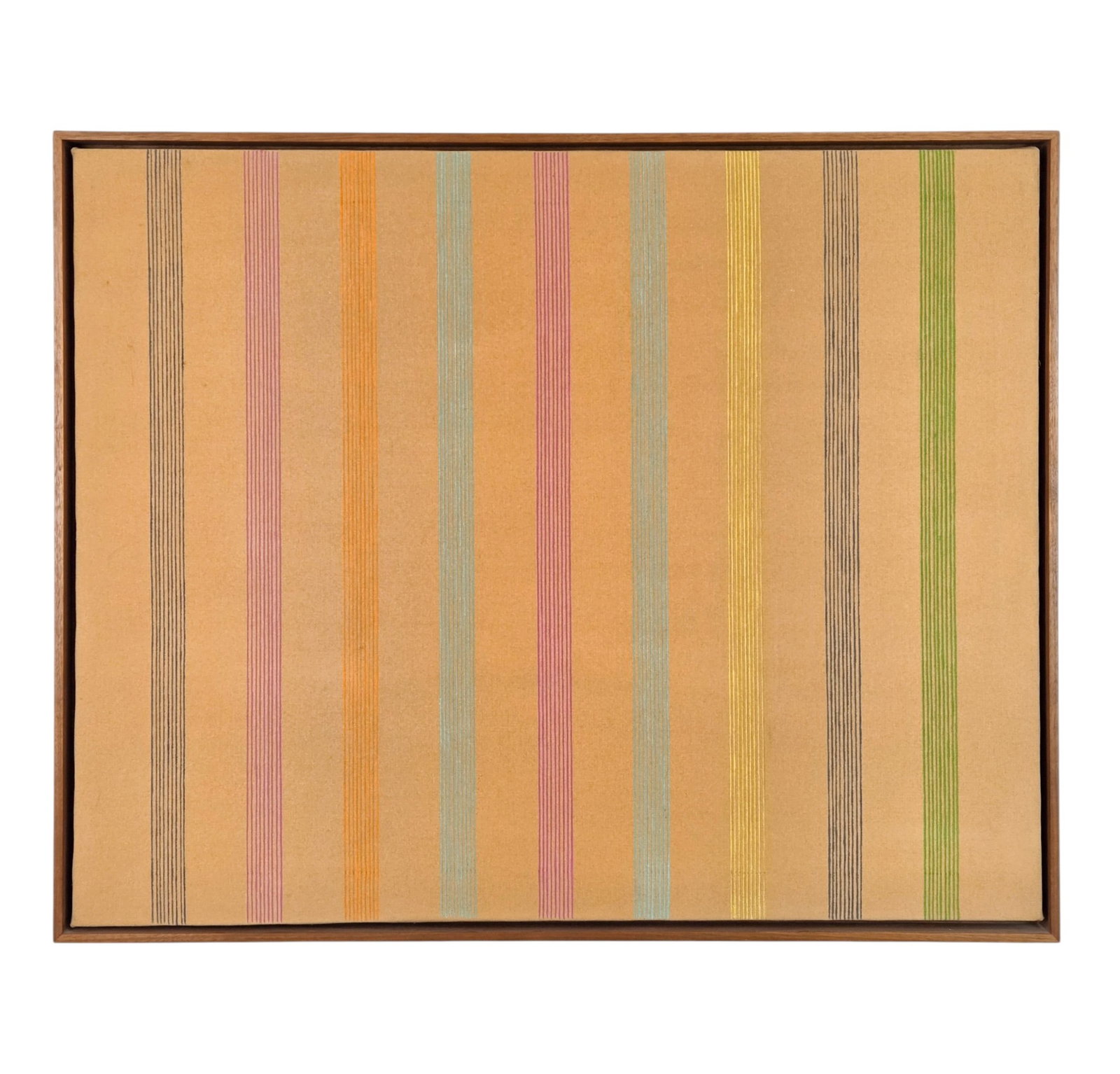 Gene Davis, Abstract composition, 1970, A/C. (1 of 3)