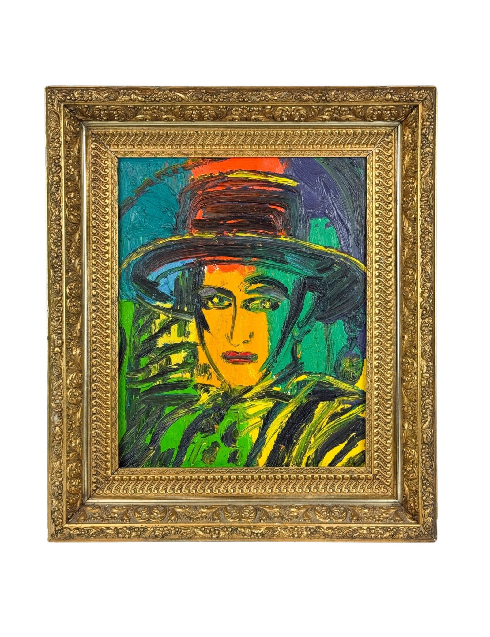 Hunt Slonem, "Rudi Valentino," 1996, A/C. (1 of 9)