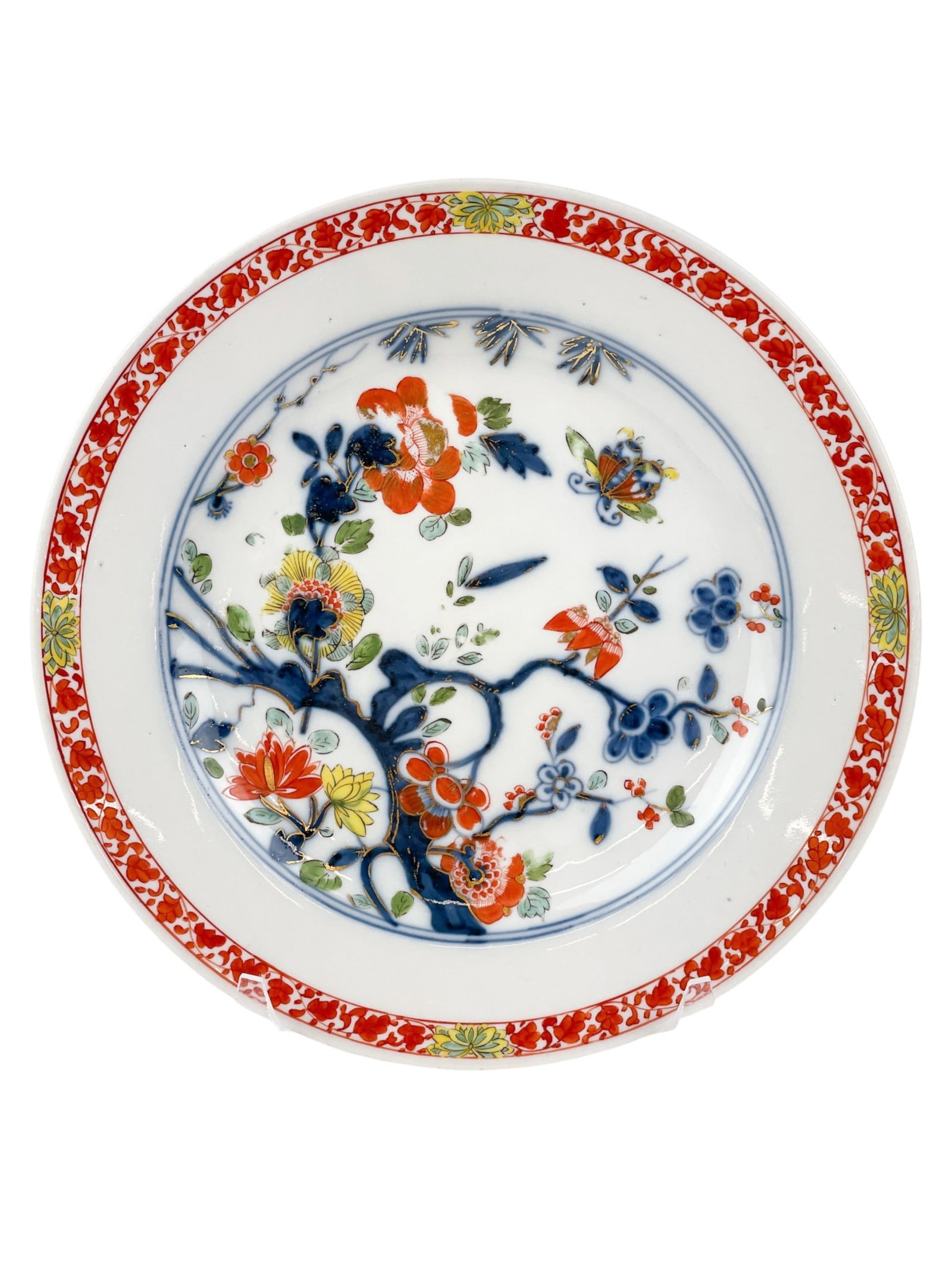Meissen Imari porcelain plate. (1 of 7)