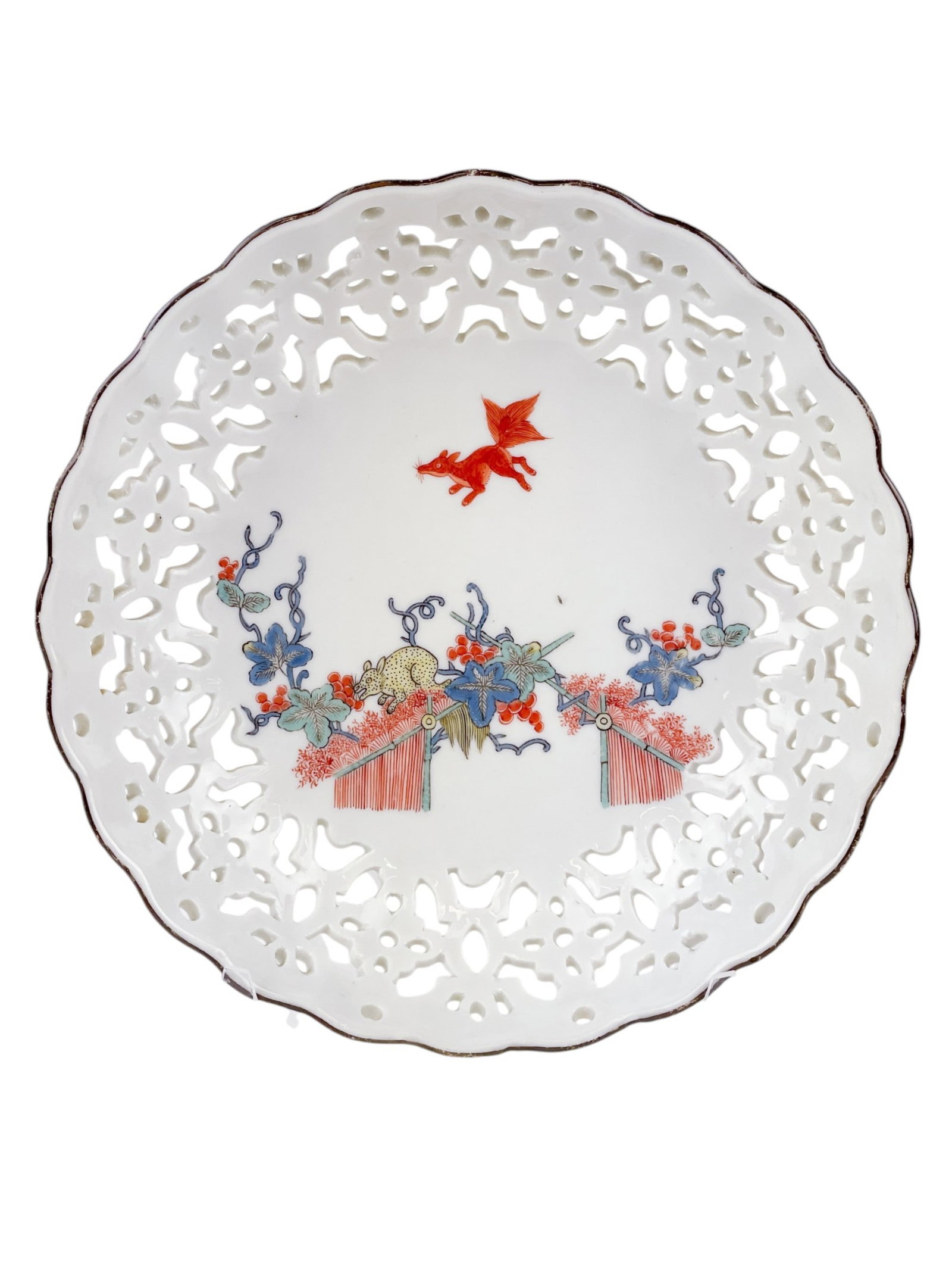 Meissen Kakiemon porcelain plate. (1 of 8)