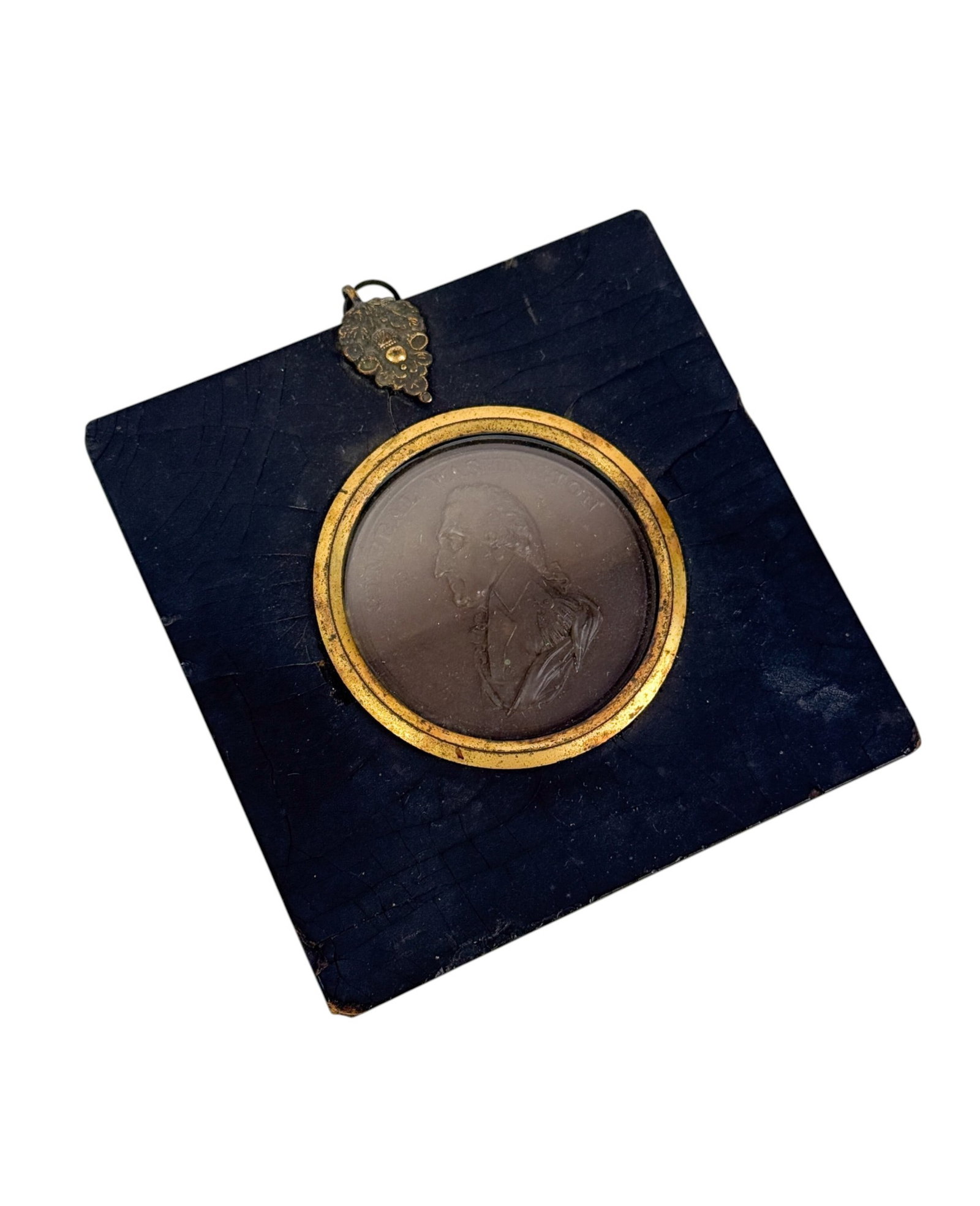 George Washington profile relief medallion. (1 of 4)