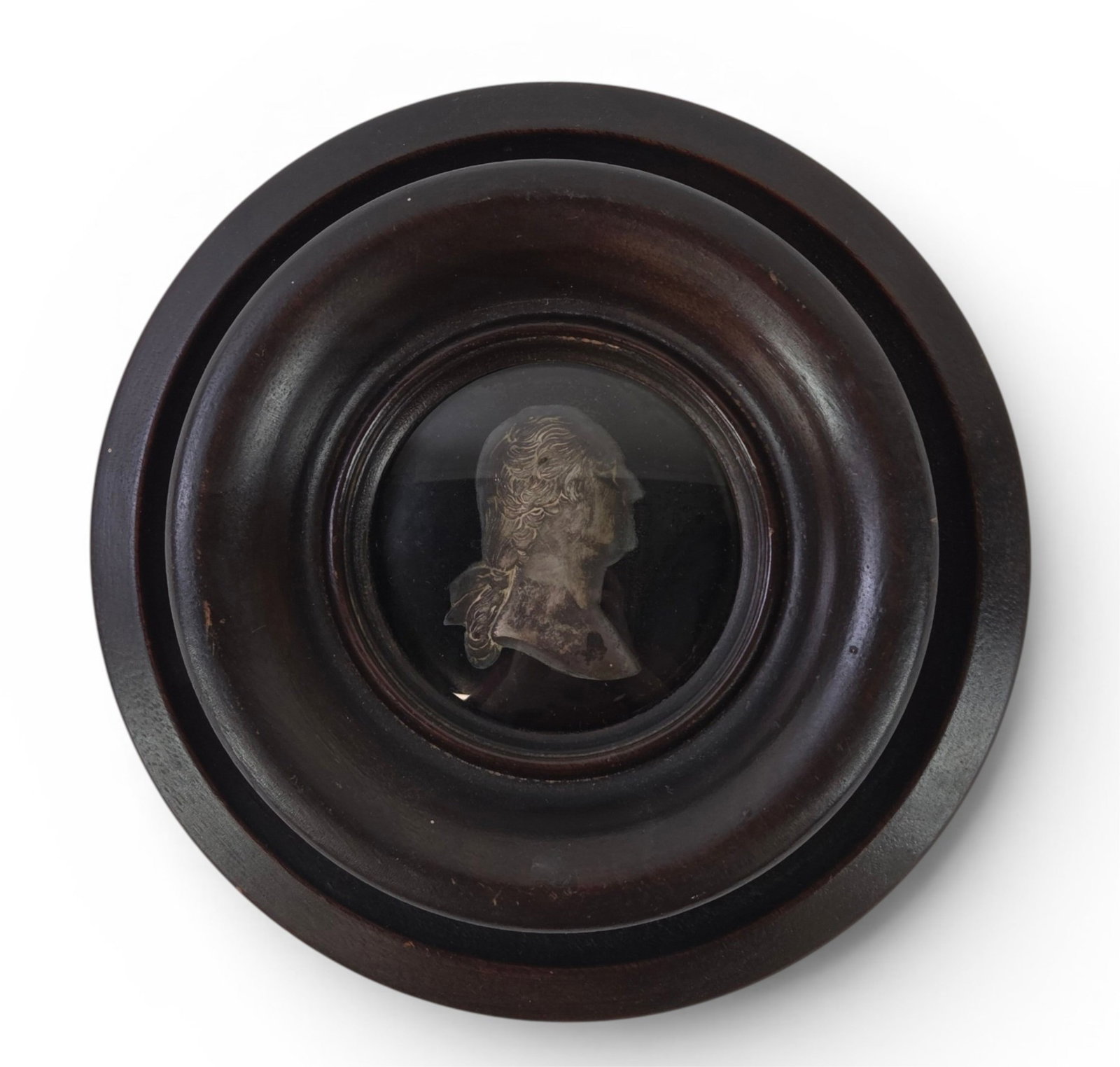 George Washington silver plaque, c. 1800. (1 of 3)