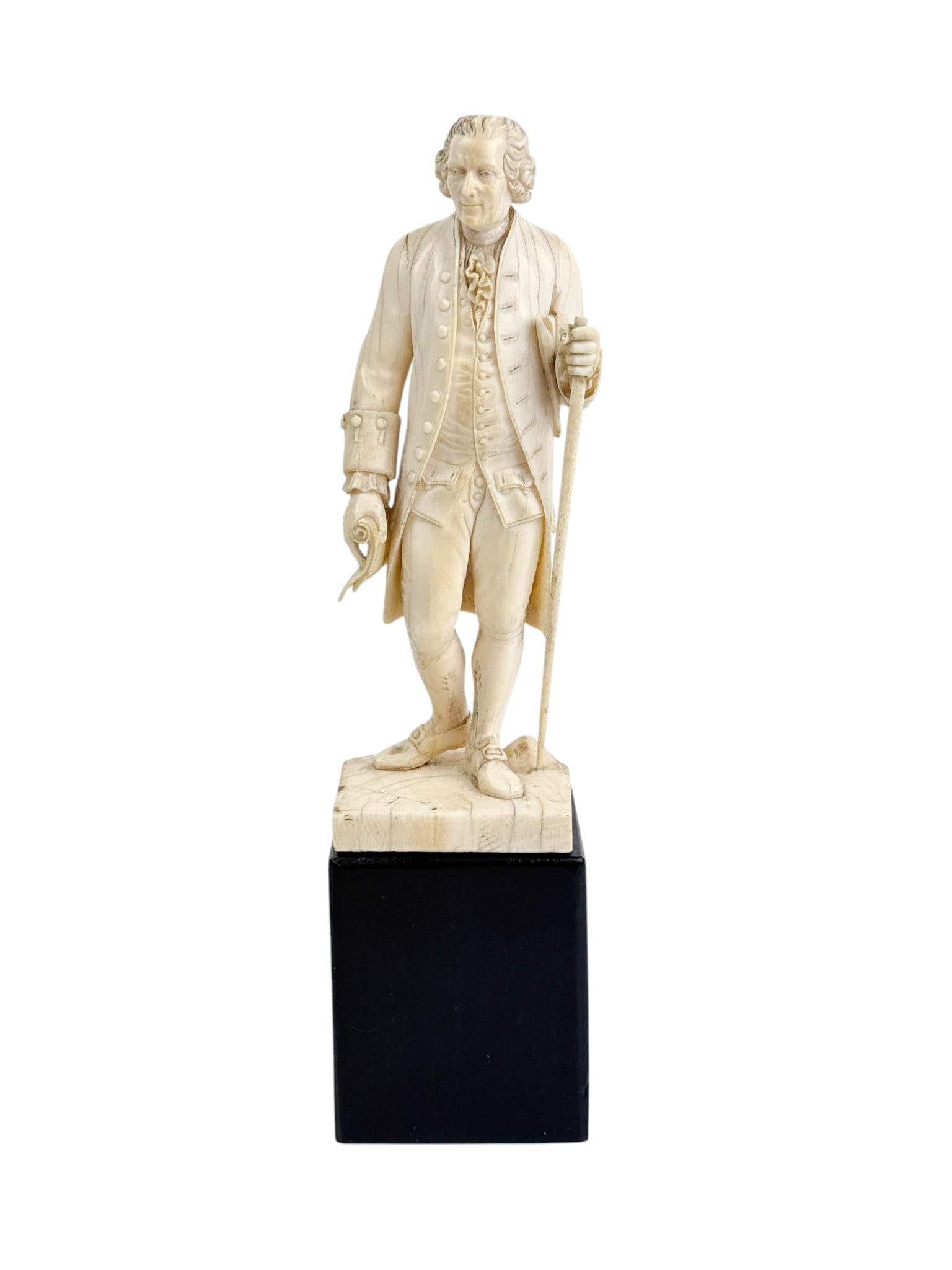 French figure of Jean-Jacques Rousseau. (1 of 4)