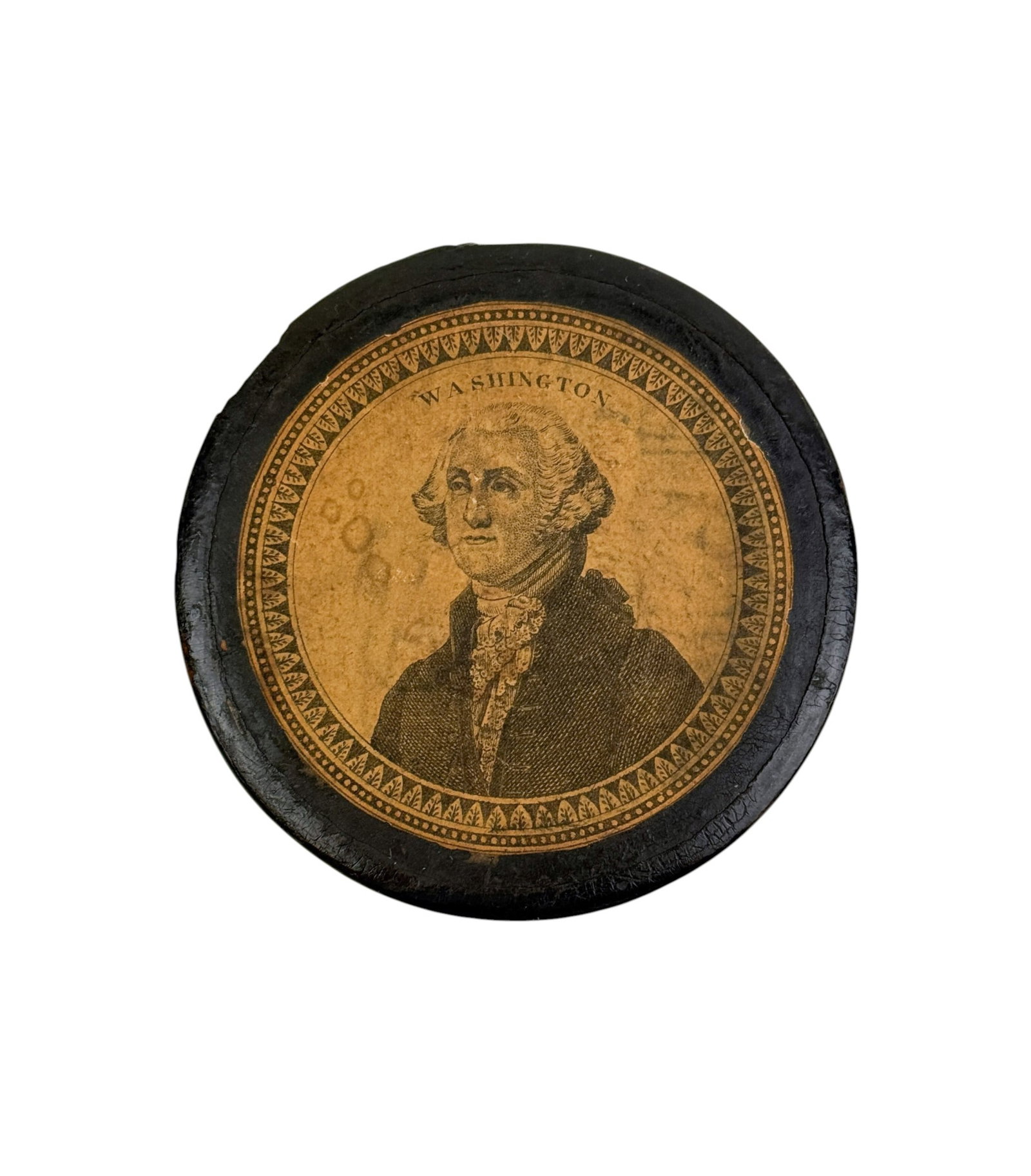 George Washington wood box. (1 of 3)