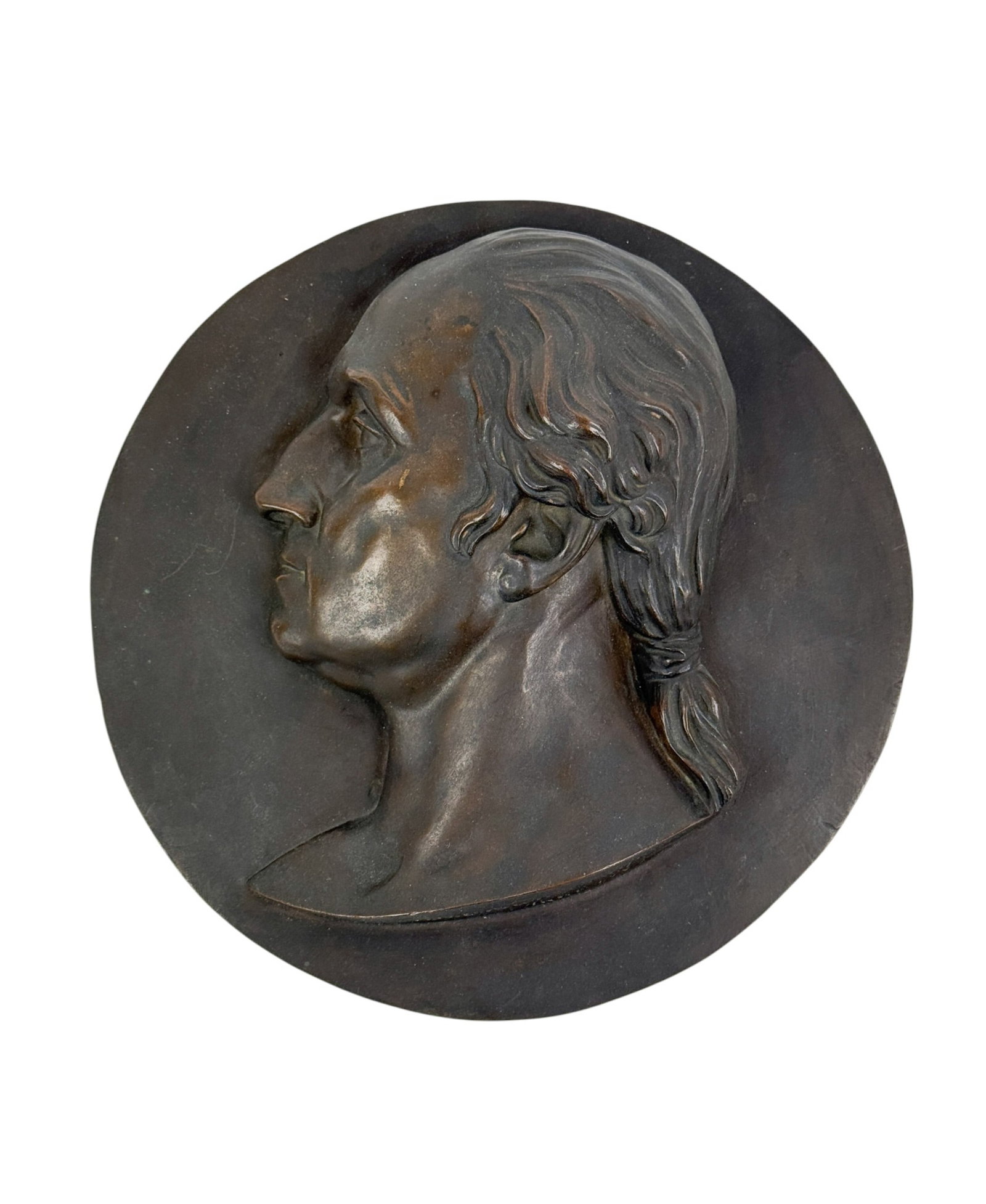 Henry Kirke Brown, George Washington plaque. (1 of 3)