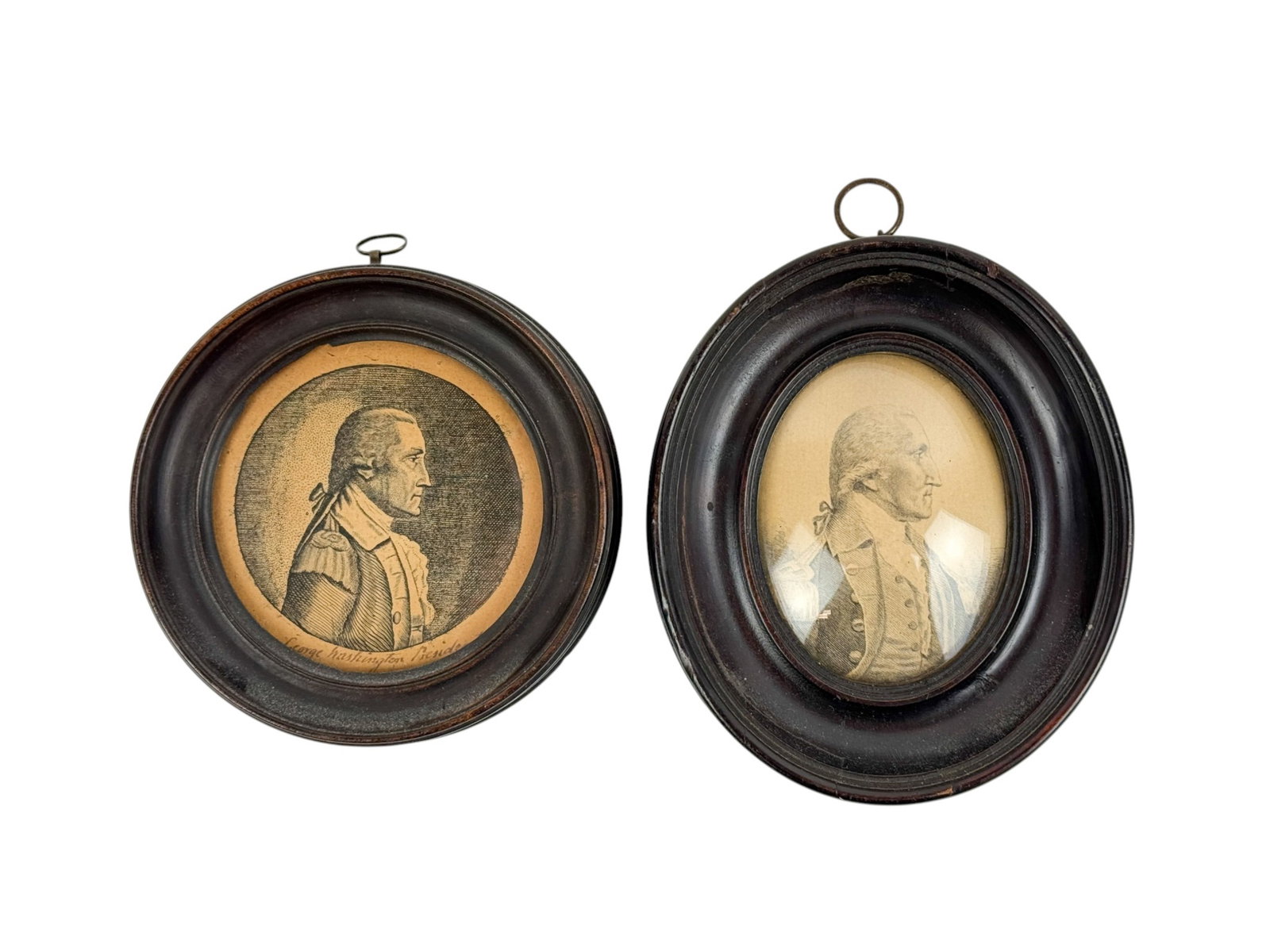 2 George Washington portraits. (1 of 4)