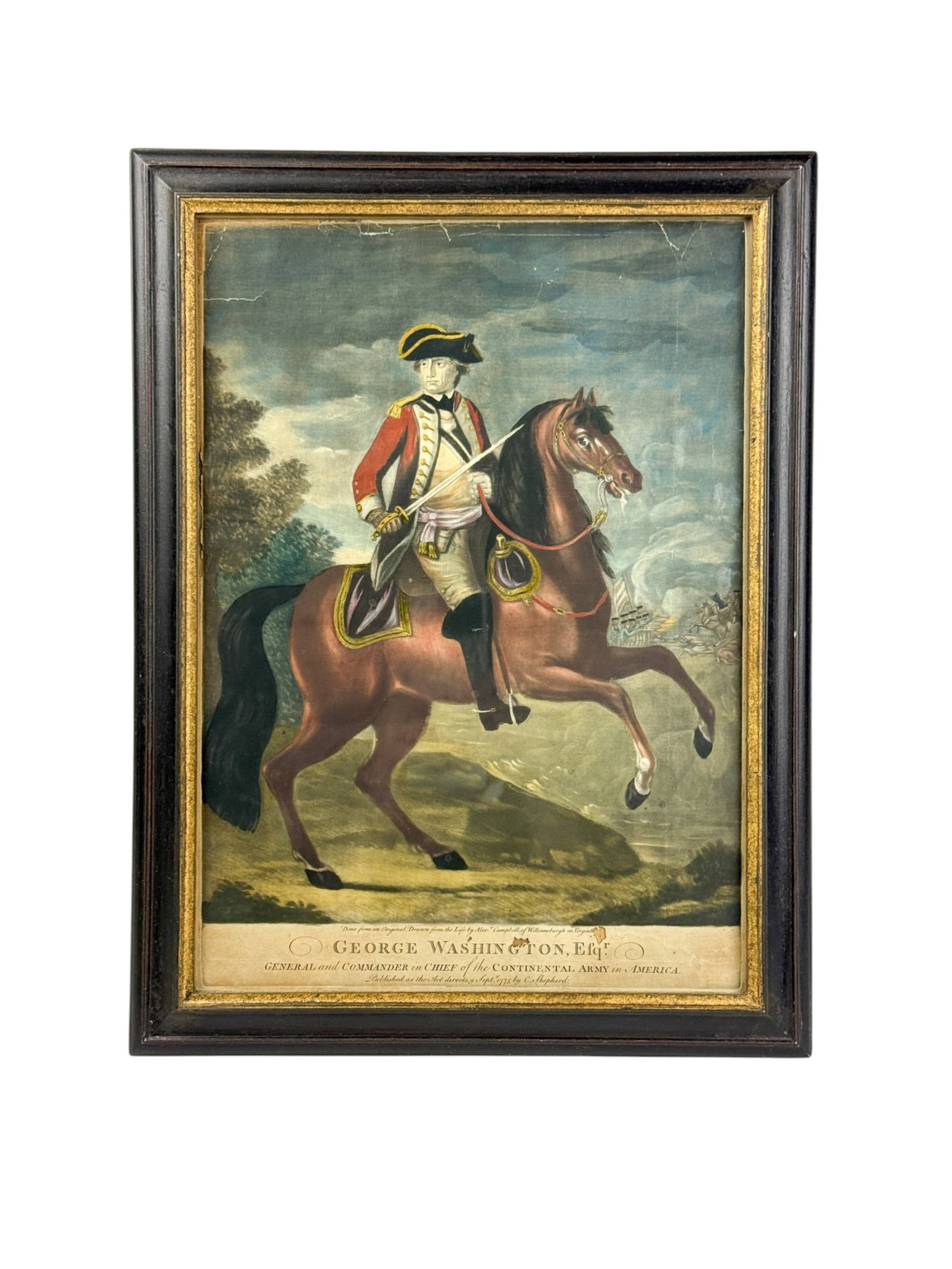 After Campbell, George Washington, print. (1 of 3)