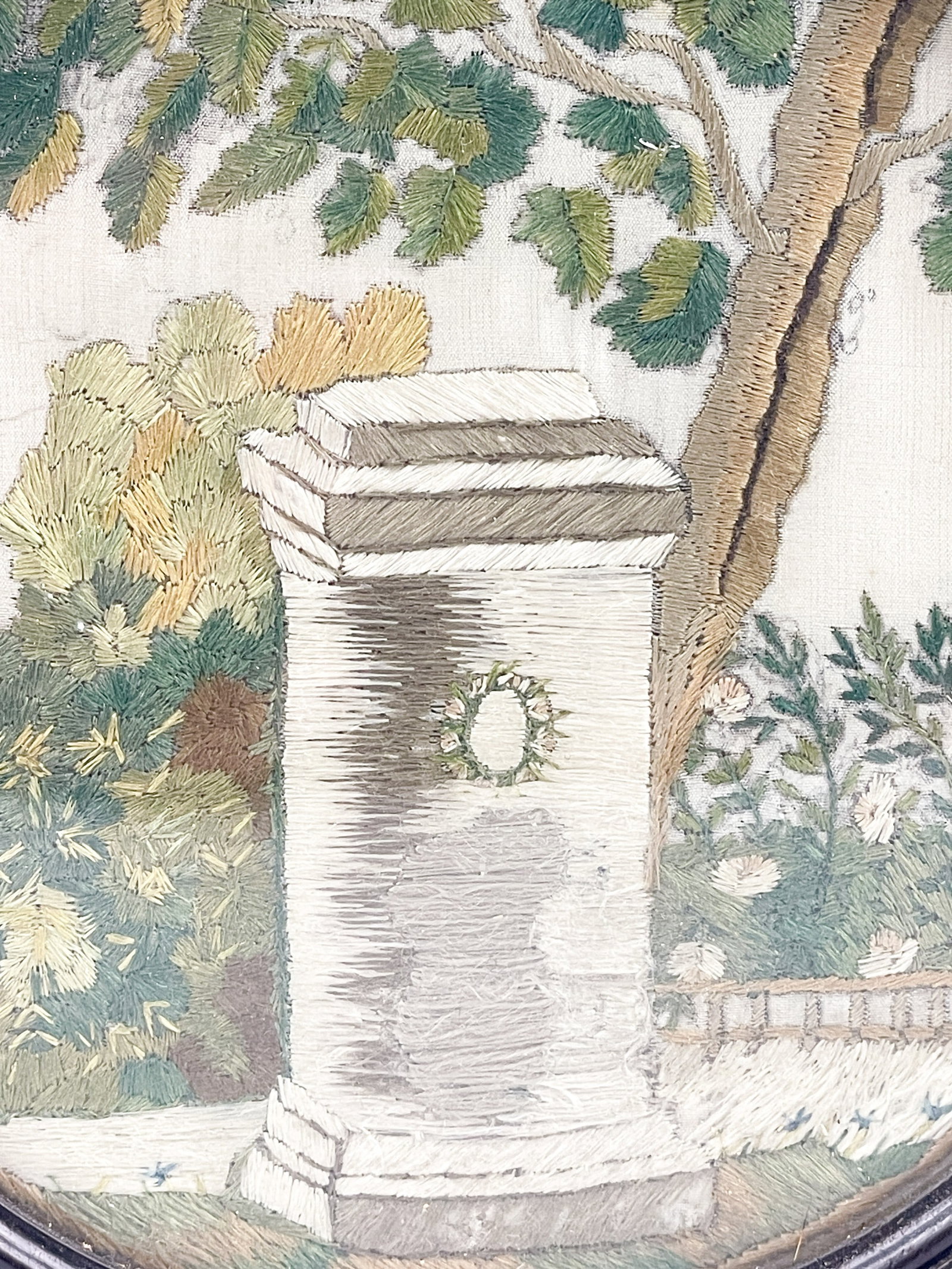 2 Needlework memorials. - 6