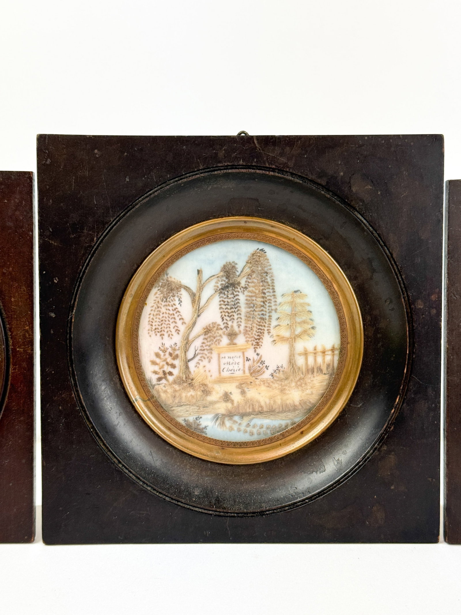 3 Needlework memorials. - 3