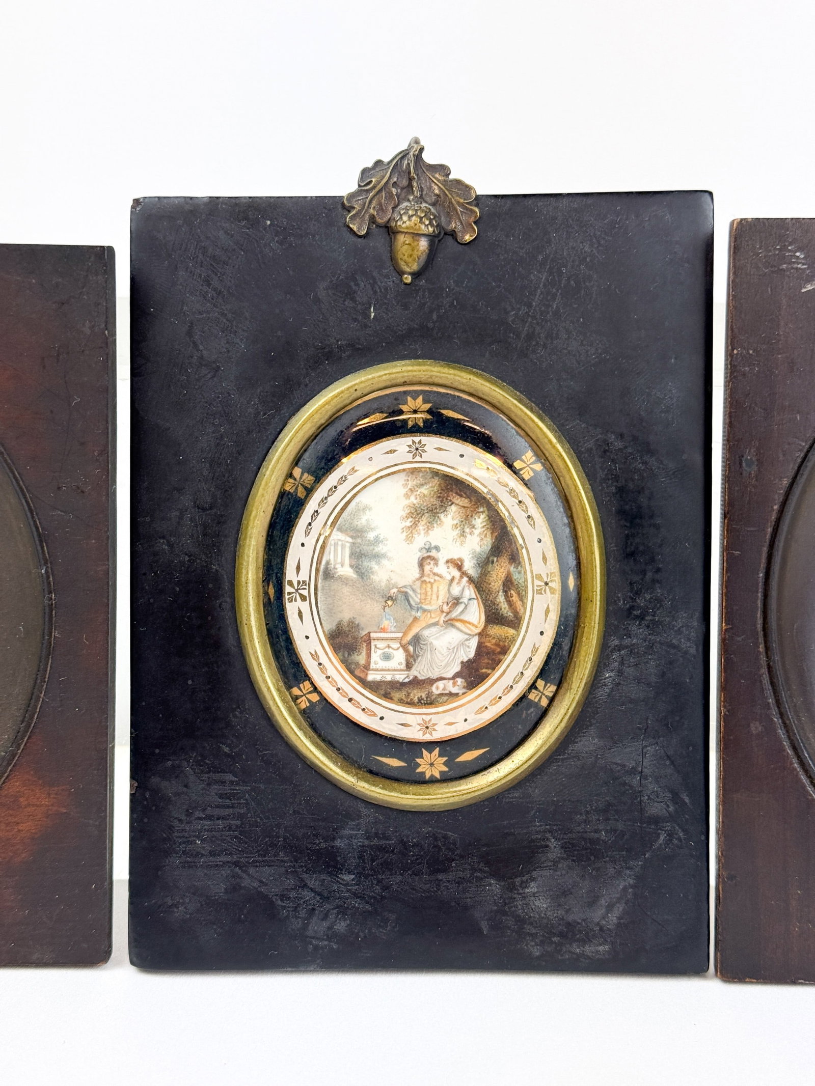 3 Needlework memorials. - 3