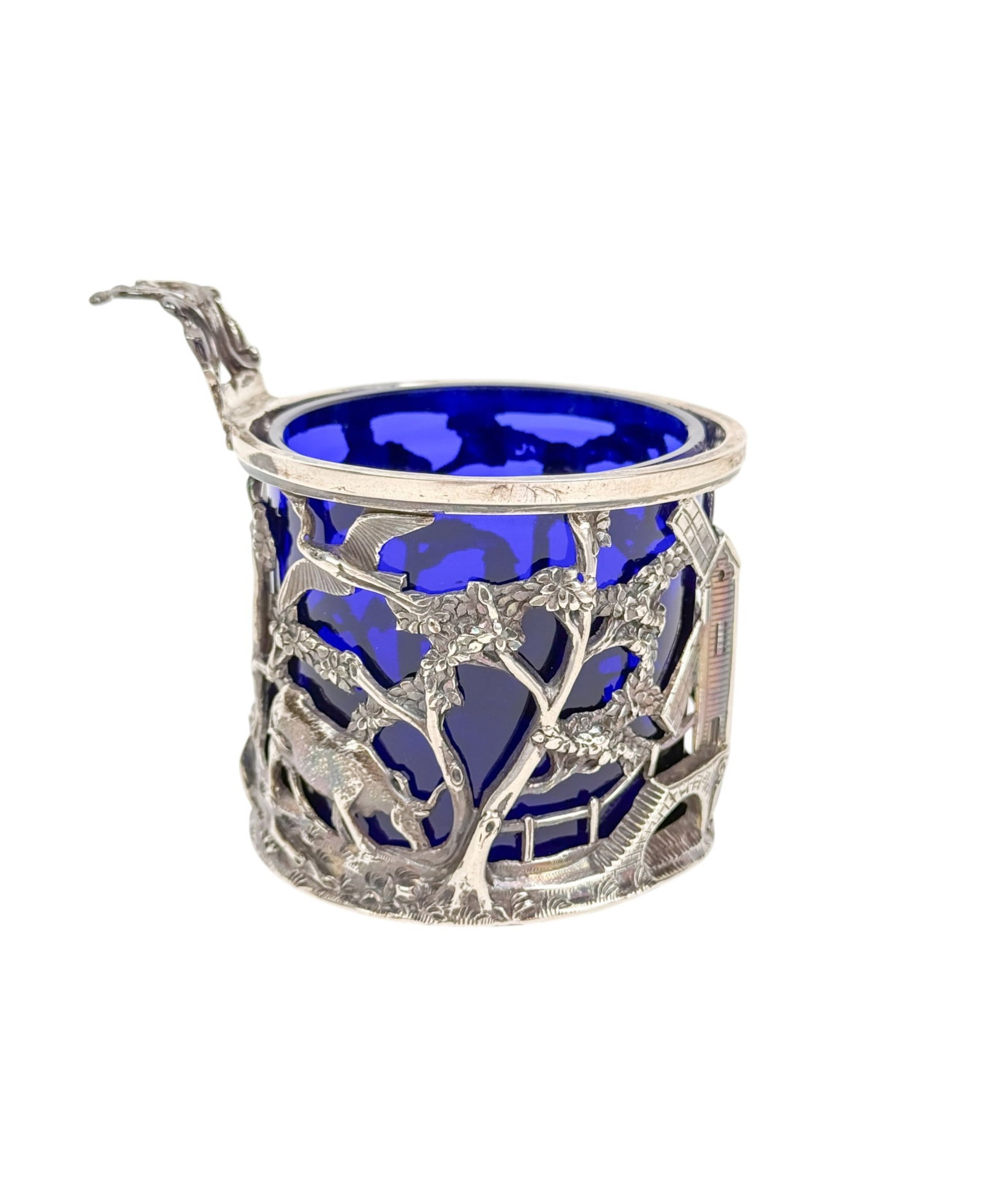 Irish George III Christopher Clarke silver piggen. (1 of 7)