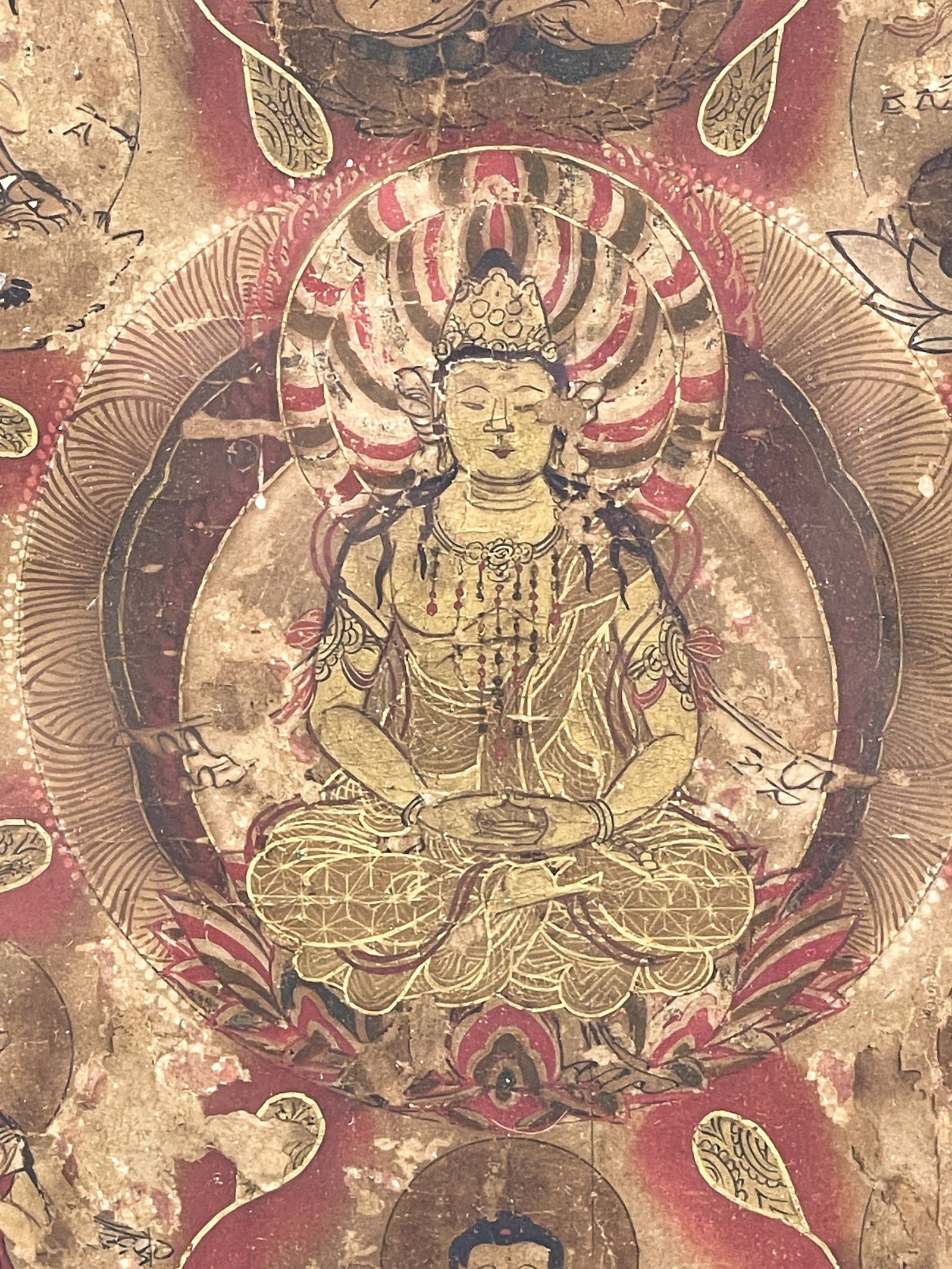 Partial Taizo-kai mandara. - 3