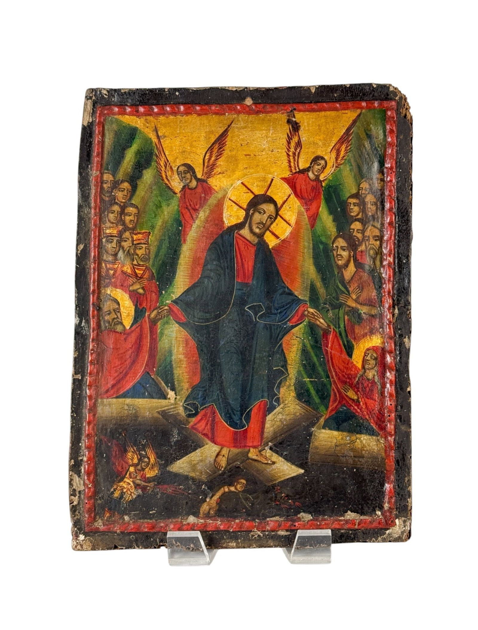 Russian icon of The Resurrection of Jesus. (1 of 4)