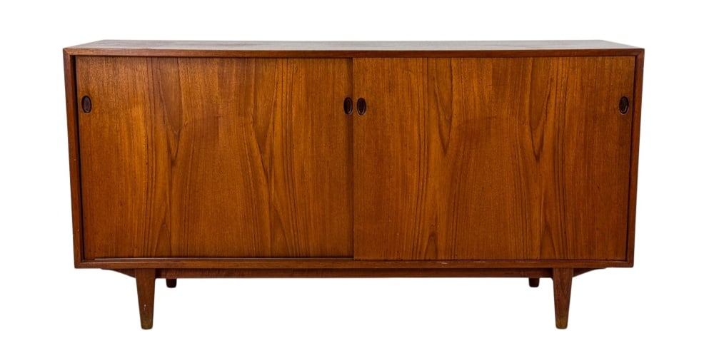 Attrib. Ib Kofod-Larsen teak sideboard, Denmark (1 of 9)