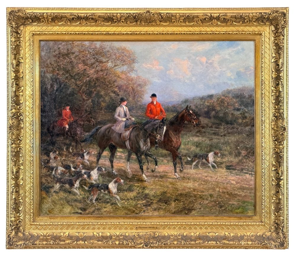 Heywood Hardy, Hunting scene, O/C (1 of 8)