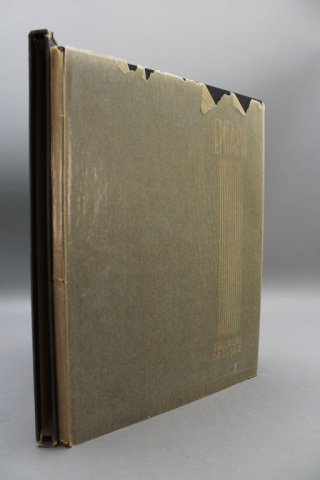 EPITAPH. 643 of 1100 signed by Theodore Dreiser.: [Dreiser, Theodore]. EPITAPH: A Poem. Decorations by Robert Fawcett. NY: Heron Press, (1929). 4to. Cloth. Spine sunned, and chipped at ends. Slipcase worn. #643 of 1100 signed by Dreiser.