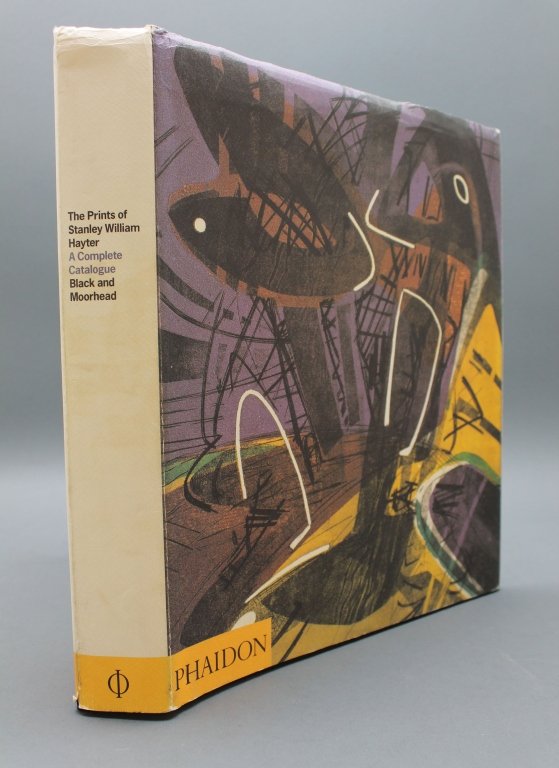 The Prints of Stanley William Hayter... (1992).: [Hayter, Stanley William]. Peter Black and Desiree Moorhead. THE PRINTS OF STANLEY WILLIAM HAYTER: A Complete Catalogue Raisonne. Phaidon, (1992). Thick sq. 4to. Black cloth; near fine in a good, mild
