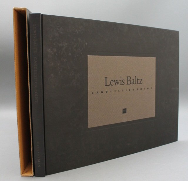 CANDLESTICK POINT. #26/45 signed by Lewis Baltz.: [Baltz, Lewis]. CANDLESTICK POINT. Distributed Art Publishers, (1989). Oblong 4to. Cloth; near fine. #26 of 45 signed by Baltz on half title.