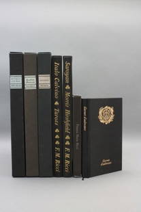 6 FMR books incl: THE CONGRESS OF THE WORLD.: [FMR Publications]. 6 Titles. Franco Maria Ricci. 5 are 4to, 1 8vo. Orig black cloth, in case. Very good or better. Sold with all faults. ++ William Saroyan. MORRIS HIRSHFIELD. 1976. #1276 of 3000 on