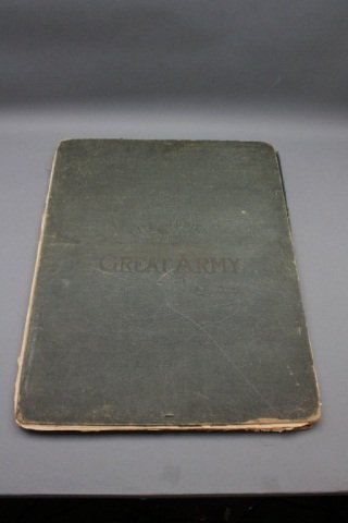 Forbes. LIFE STUDIES IN THE GREAT ARMY… [ca. 1876]: [Civil War]. Edwin Forbes. LIFE STUDIES IN THE GREAT ARMY… A Historical Work of Art, in Copper-Plate Etching… NY: Edwin Forbes/ Bos: Samuel Walker & Co., (nd), [ca. 1876]. Folio. Orig cloth. Spine
