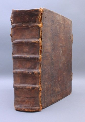 A Generall Historie of the Netherlands... 1609.: [European History/Netherlands]. Ed. Grimeston (translator). A GENERALL HISTORIE OF THE NETHERLANDS… London, Printed by A. Islip, and G. Eld. Anno Dom. 1609. Thick folio. Old full leather worn. Front