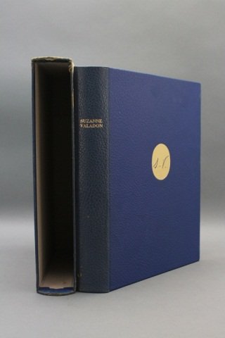 L'Oeuvre Complet de Suzanne Valadon. 465/1000.: [Valadon, Suzanne]. Paul Petrides. LOEUVRE COMPLET DE SUZANNE VALADON. Paris: Compagnie Francaise des Arts Graphiques. Paris: (S.P.A.D.E.M.), 1971. 4to. Few scuff marks to front cover, sunning to spin