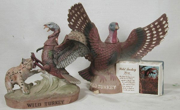Wild Turkey with Bobcat and Series II #1: with Wild Turkey and Bob Cat #2, 1983, Wild Turkey Series 2, #1 1979