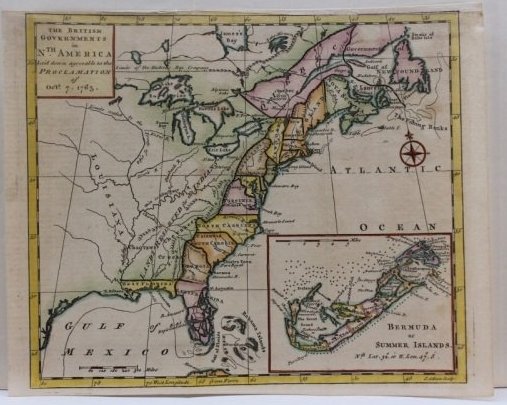 2 Maps incl: Aestivarum Insulae... [ca 1680-1700].: [Colonial US/Bermuda]. 2 Maps. ++ Aestivarum Insulae at Barmudas. Marks locations of 11 forts, with letters corresponding to a key at lower left. A derivative of John Speed’s map (of 1627), this mar