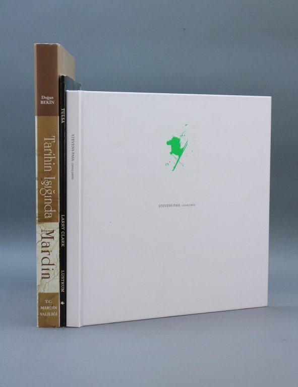 3 Books incl: TULSA + STEVENS PASS, signed.: [Photography]. 3 Titles (1 Signed). ++ (Larry) Clark. TULSA. (Lustrum Press, 1971). Thin 4to. orig wraps; Light edgewear, little more wear at corners, otherwise very good. A true first edition (next i