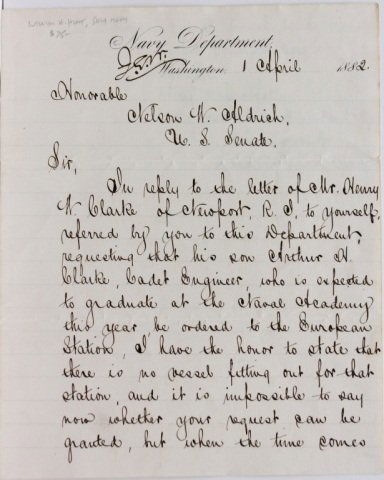 8 Signed Items: Thomas M. Vincent, William Hunt...: [Military/Civil War/Misc.]. 8 Signed Items. ++ 5 Items signed by Thomas M. Vincent. Each consists of a transcription of an earlier letter originally written and sent by another officer (transcribed in