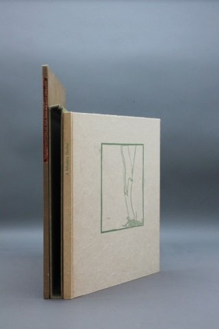 2 Books incl: Evans. A MODERN HERBAL. One of 165.: [Botanical/Other Illustrations]. 2 Titles. ++ Patricia Evans. A MODERN HERBAL. Illustrations by Rick Barton. SF: Porpoise Bookshop, 1961. 4to. Cloth; very good with fragmentary slipcase. One of 165 pr