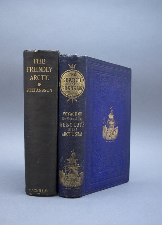 2 Books incl: M'Dougall. THE EVENTFUL VOYAGE...: [Arctic] 2 Titles. ++ George F. M’Dougall. THE EVENTFUL VOYAGE OF H. M. DISCOVERY SHIP “RESOLUTE” TO THE ARCTIC REGIONS IN SEARCH OF SIR JOHN FRANKLIN AND THE CREWS OF H. M. DISCOVERY SHIPS “E