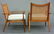 A pair of Danish Mid Century Modern lounge chairs. - 3