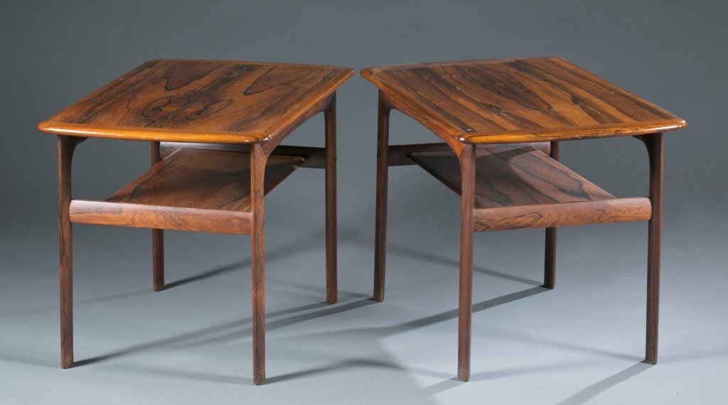 Pair of Modern Westnofa Norway end tables (1 of 5)
