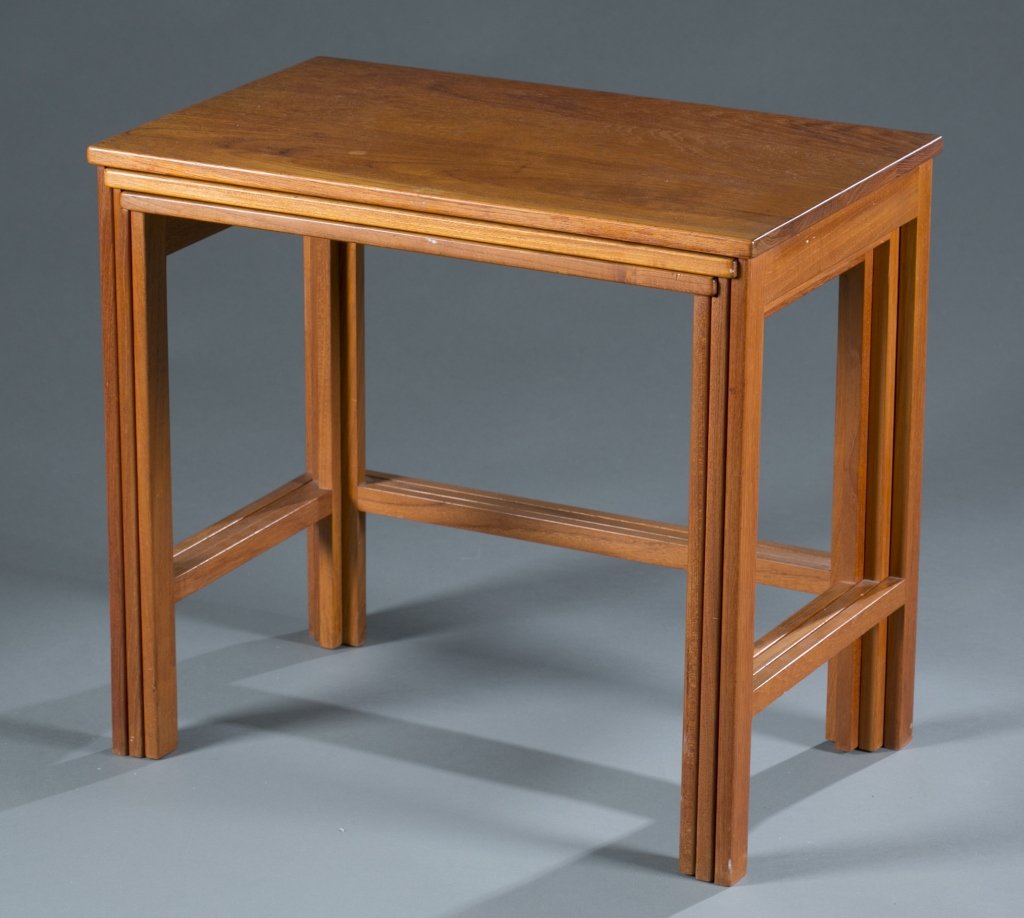 Hvidt & Molgaard-Nielsen 3 nesting tables. (1 of 4)