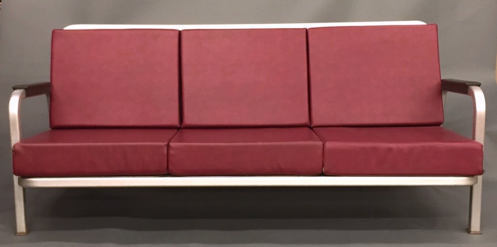 An Emeco Mid Century Modern sofa. (1 of 4)