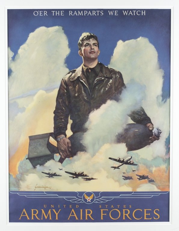 O'ER THE RAMPARTS WE WATCH. 1944 Poster (1 of 4)