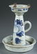 Group of 2 porcelain oil lamps. - 5
