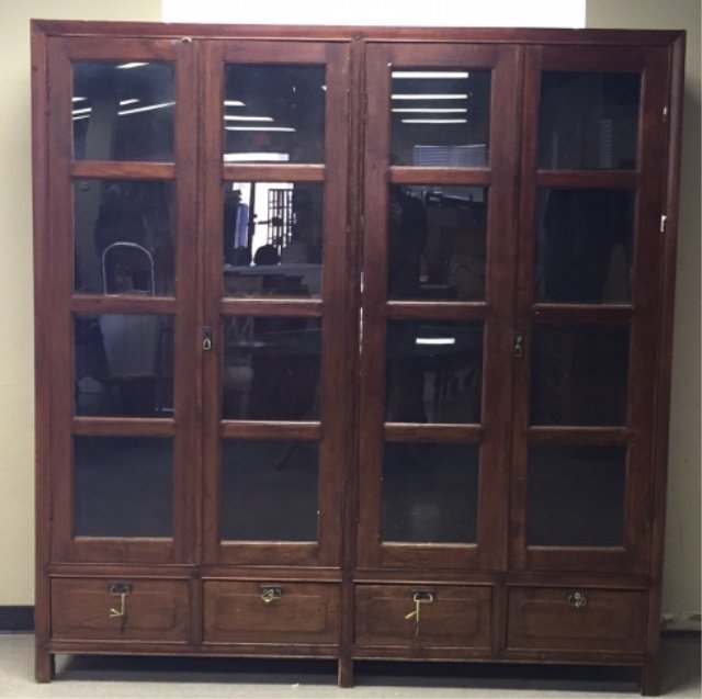 Large Malaysian bookcase. (1 of 4)