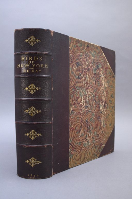 Kay. ZOOLOGY OF NEW-YORK... Part II: BIRDS. 1844.: [Natural History/Birds] James E. de Kay. ZOOLOGY OF NEW-YORK, OR THE NEW-YORK FAUNA... PART II. BIRDS. Albany: Carroll and Cook, Printers to the Assembly. 1844. 142 plates: 141 hand colored bird plate