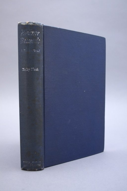 3 Items incl Eleanor Roosevelt TLS, Apr. 18 1945.: [Roosevelt, Eleanor] 3 Items. ++ TLS by Eleanor Roosevelt sent to “Mr. West” [James Bernard West, assistant to the Chief usher of the White House 1941-57 and Chief Usher 1957-1969]. Signed by Elea