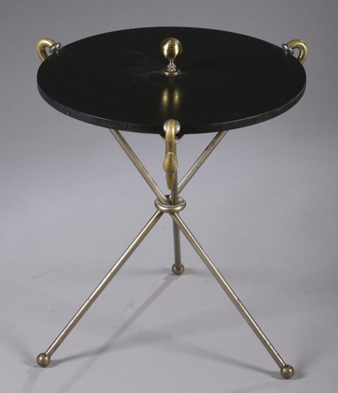 Yale-Burge attrib. French Empire style table. (1 of 3)