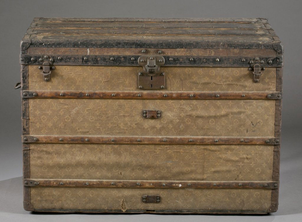 Louis Vuitton steamer trunk c.1920-1930s. (1 of 6)