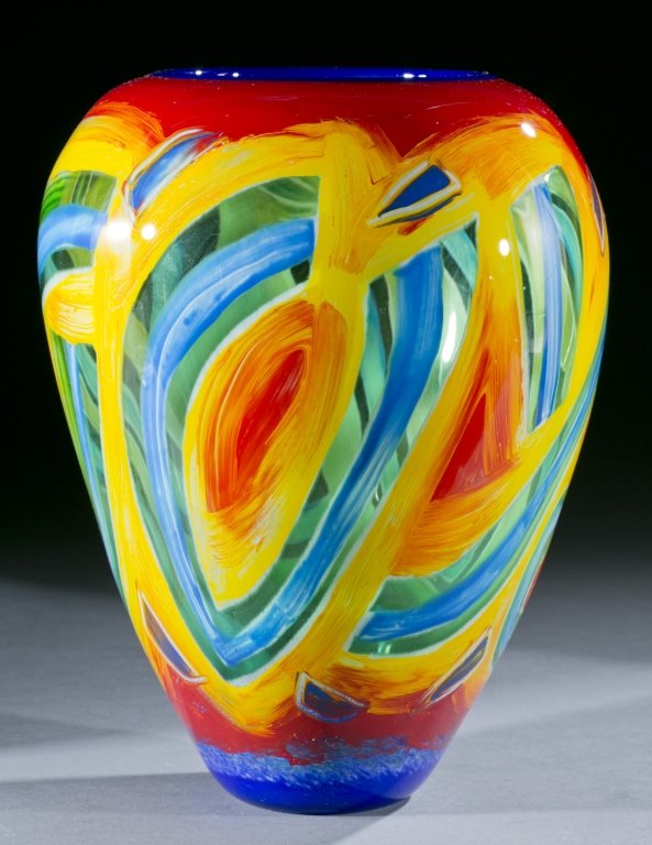 Andiamo contemporary art glass vase (1 of 5)