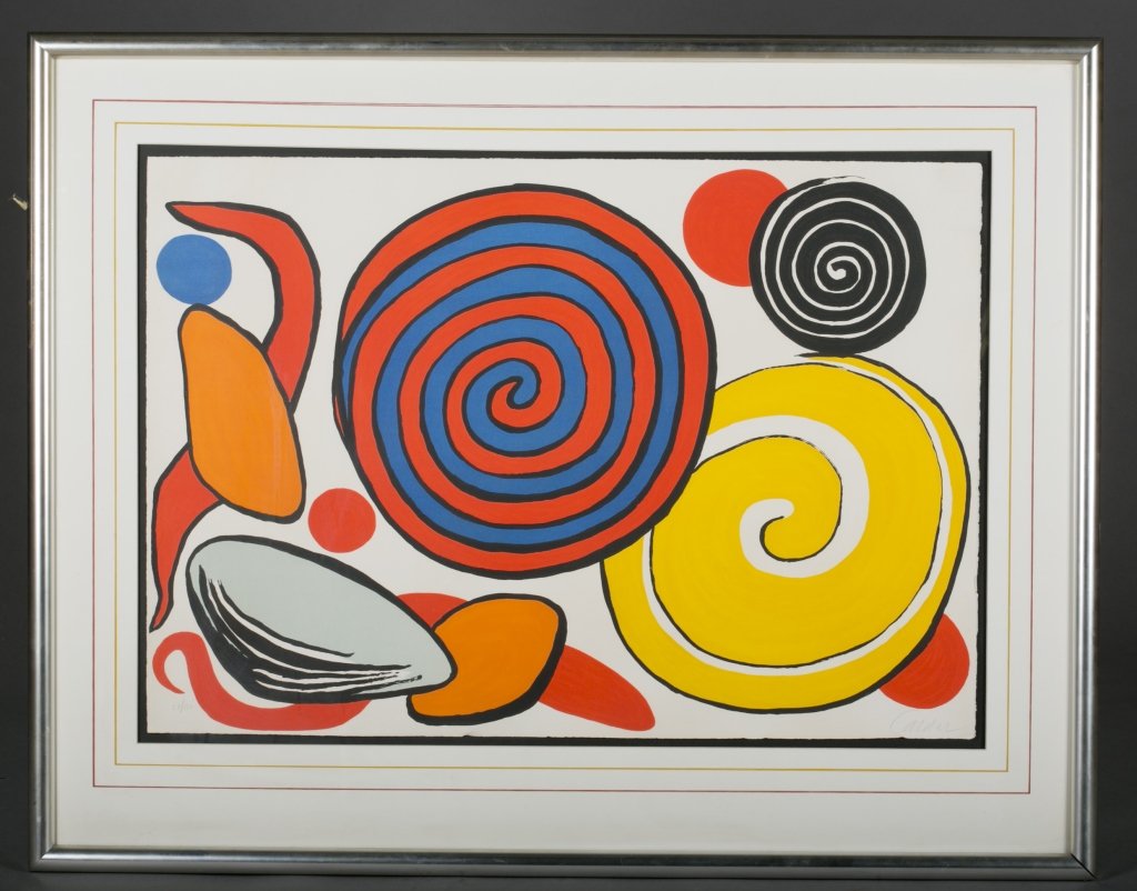 Calder Lithograph 57/150 (1 of 4)