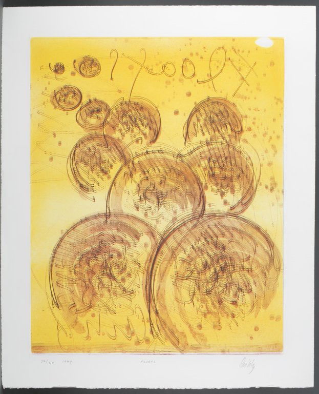 Dale Chihuly, "Floats", off-set lithograph, 1994. (1 of 4)