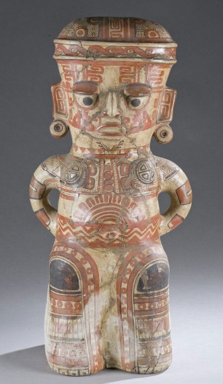 Large Pre-Columbian Costa Rican figure. (1 of 7)